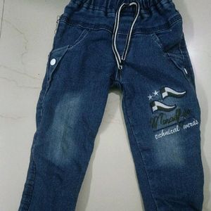 Set Of 5 Denim Pants For Kids