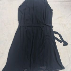 Navy Blue Midi Dress Perfect For Party Occasions