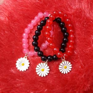 Daisy Charm Bracelets