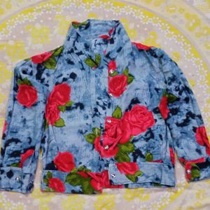 Floral Crop Shirt