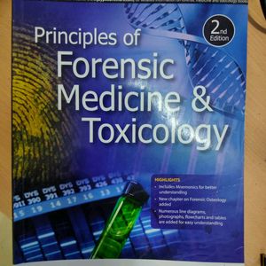 Forensic Medicine And Toxicology