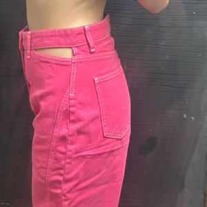 Zara Cut Out Jeans