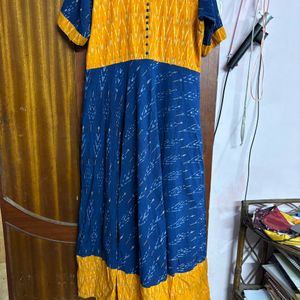 Ikkat Maxi Dress