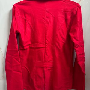 Mary Jane Red Blazer