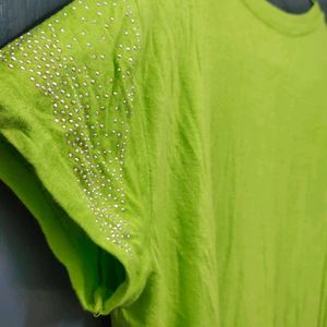 Sparkling Green Top