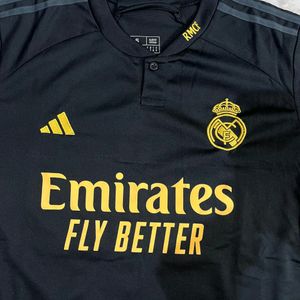 REAL MADRID THIRD JERSEY 2023/24 BLACK