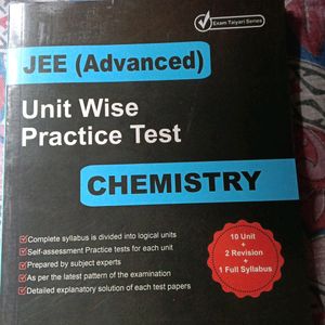 JEE ADVANCED unit Wise Practice Test