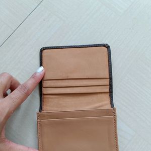 Language Dark Brown Cardholder