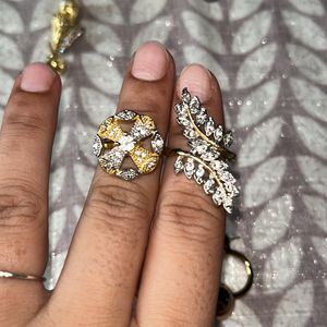 Ad Diamond Ring And Earring