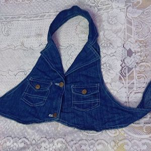 Blue Denim Jacket For Girls And Women's