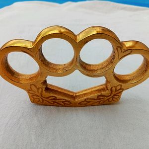 Golden Knuckles For Self Defence