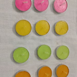 Diwali Candles 12 Pcs