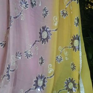 Pure Chiffon New Saree