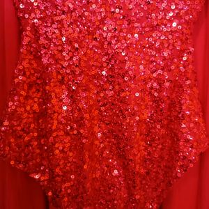 Koovs Red Dress