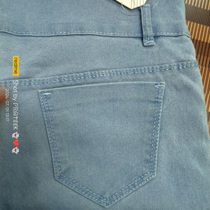 (N-35) 34 Size Slim Fit Denim Jeans