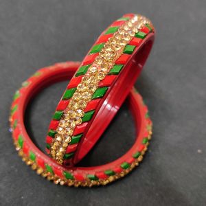 Red And Green Bangles