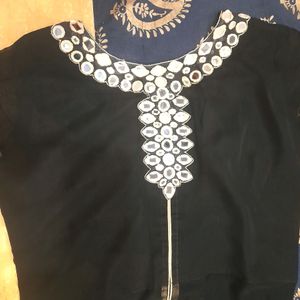 Black Kurta