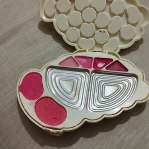 Premium Glam Makeup Compact: Eyeshadow, Lipstick &