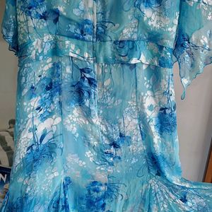 Flared Ombre Dress