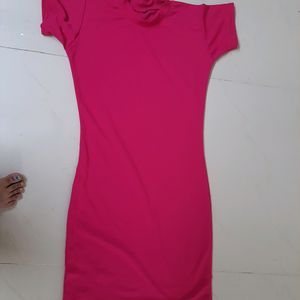 Women Pink Bodycan Dress