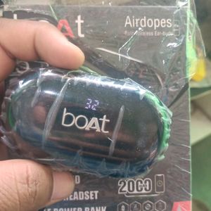 Boat Airdopes T2 Earbuds Also Power Bank