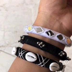 Black N White Bangles 🤍🖤