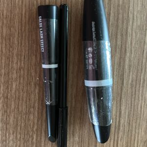 3 In 1 Mascara Eyeliner And Eyebrow Pencil