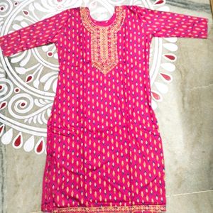 Beautiful Pink Kurti