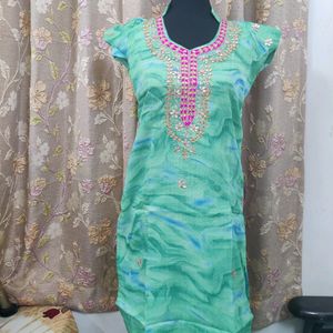 Silky Kurti Fabric