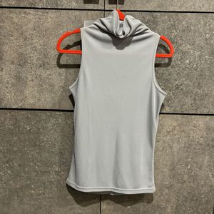 Express Sleeveless high Neck Stretchable Top