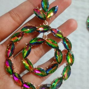 Multicolour Earrings (Get 30 Rs. Off On Delivery)