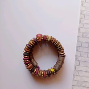 Bohemian Multicolour 4 Layer Bracelet