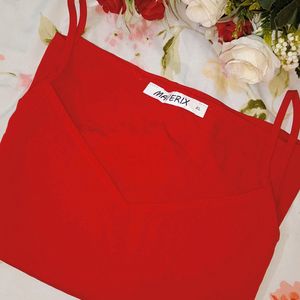 Beautiful 🍒 Red Crop Top