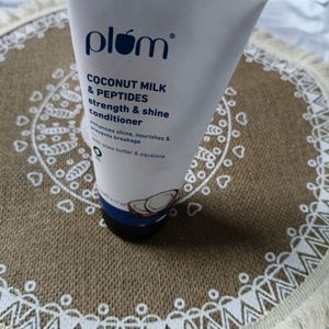 Plum Strengt and Shine  Coconut milk conditioner