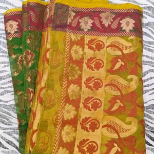 Beautiful Multi Colour Saree