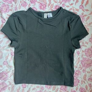 H&M Basic Grey Tshirt