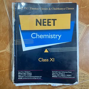 NEET Entrance Chemistry ClassXI