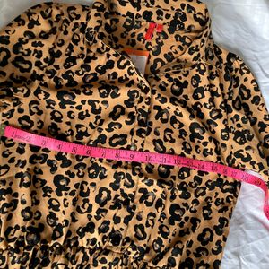 LEOPARD PRINT WITH TAG DRESS