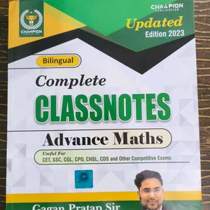 Bilingual Complete CLASSNOTES ADVANCE MATHS