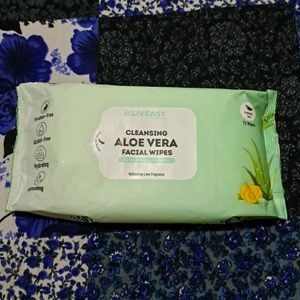 Liveasy Cleansing Aloe Vera Wipes