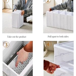 Foldable Storage Organiser Cabinet 6tier