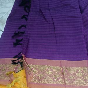 Purple Saree