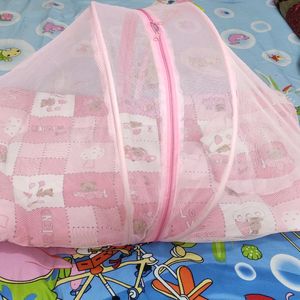 Baby Mattress with Mosquito Net Foldable