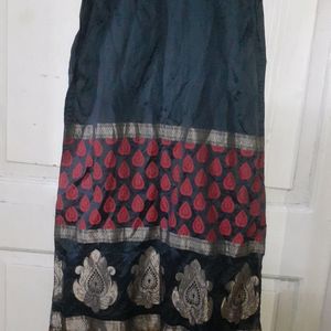 Long Banarsi Kurti Size M