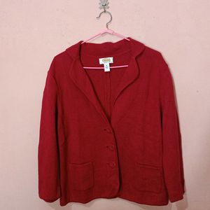 Price Drop Brand New Red Elegant Coat