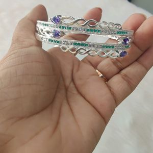 Silver Kada For Women