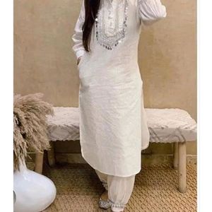 Embellished Pathani Kurta Set