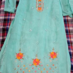 3 Piece Kurta Set For Women's