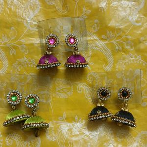 Set Of 3 Earrings