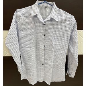 White Dotted Shirt